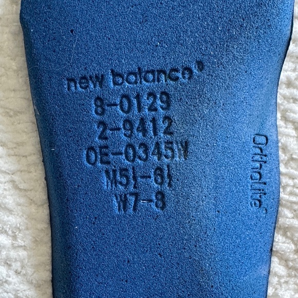 New Balance Fresh Foam 1080v12 Womens 7 Wide Shoes Blue Running Walking Comfort - Picture 7 of 8